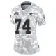 Limited Arctic Camo Women's Bob Lilly Dallas Cowboys 2024 Salute to Service Jersey