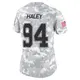 Limited Arctic Camo Women's Charles Haley Dallas Cowboys 2024 Salute to Service Jersey