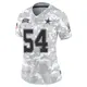 Limited Arctic Camo Women's Chuck Howley Dallas Cowboys 2024 Salute to Service Jersey