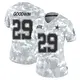 Limited Arctic Camo Women's C.J. Goodwin Dallas Cowboys 2024 Salute to Service Jersey