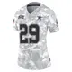 Limited Arctic Camo Women's C.J. Goodwin Dallas Cowboys 2024 Salute to Service Jersey