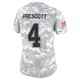 Limited Arctic Camo Women's Dak Prescott Dallas Cowboys 2024 Salute to Service Jersey