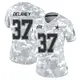 Limited Arctic Camo Women's Dee Delaney Dallas Cowboys 2024 Salute to Service Jersey