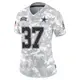 Limited Arctic Camo Women's Dee Delaney Dallas Cowboys 2024 Salute to Service Jersey