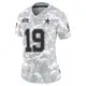 Limited Arctic Camo Women's Dontario Drummond Dallas Cowboys 2024 Salute to Service Jersey