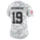 Limited Arctic Camo Women's Dontario Drummond Dallas Cowboys 2024 Salute to Service Jersey