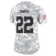 Limited Arctic Camo Women's Emmitt Smith Dallas Cowboys 2024 Salute to Service Jersey