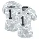 Limited Arctic Camo Women's Jalen Tolbert Dallas Cowboys 2024 Salute to Service Jersey