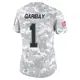 Limited Arctic Camo Women's Jonathan Garibay Dallas Cowboys 2024 Salute to Service Jersey