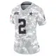 Limited Arctic Camo Women's Jourdan Lewis Dallas Cowboys 2024 Salute to Service Jersey