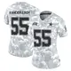 Limited Arctic Camo Women's Leighton Vander Esch Dallas Cowboys 2024 Salute to Service Jersey