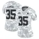 Limited Arctic Camo Women's Marist Liufau Dallas Cowboys 2024 Salute to Service Jersey