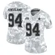 Limited Arctic Camo Women's Marshawn Kneeland Dallas Cowboys 2024 Salute to Service Jersey