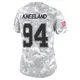 Limited Arctic Camo Women's Marshawn Kneeland Dallas Cowboys 2024 Salute to Service Jersey