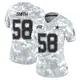 Limited Arctic Camo Women's Mazi Smith Dallas Cowboys 2024 Salute to Service Jersey