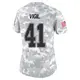 Limited Arctic Camo Women's Nick Vigil Dallas Cowboys 2024 Salute to Service Jersey