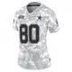 Limited Arctic Camo Women's Ryan Flournoy Dallas Cowboys 2024 Salute to Service Jersey