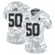 Limited Arctic Camo Women's Sean Lee Dallas Cowboys 2024 Salute to Service Jersey