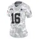 Limited Arctic Camo Women's Will Grier Dallas Cowboys 2024 Salute to Service Jersey