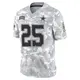 Limited Arctic Camo Youth Andrew Booth Jr. Dallas Cowboys 2024 Salute to Service Jersey