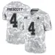 Limited Arctic Camo Youth Dak Prescott Dallas Cowboys 2024 Salute to Service Jersey