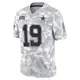 Limited Arctic Camo Youth Dontario Drummond Dallas Cowboys 2024 Salute to Service Jersey