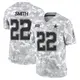 Limited Arctic Camo Youth Emmitt Smith Dallas Cowboys 2024 Salute to Service Jersey