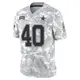 Limited Arctic Camo Youth Hunter Luepke Dallas Cowboys 2024 Salute to Service Jersey