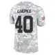 Limited Arctic Camo Youth Hunter Luepke Dallas Cowboys 2024 Salute to Service Jersey