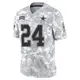 Limited Arctic Camo Youth Israel Mukuamu Dallas Cowboys 2024 Salute to Service Jersey