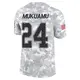 Limited Arctic Camo Youth Israel Mukuamu Dallas Cowboys 2024 Salute to Service Jersey