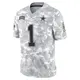 Limited Arctic Camo Youth Jalen Tolbert Dallas Cowboys 2024 Salute to Service Jersey