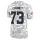 Limited Arctic Camo Youth Joe Looney Dallas Cowboys 2024 Salute to Service Jersey