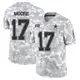 Limited Arctic Camo Youth Kellen Moore Dallas Cowboys 2024 Salute to Service Jersey