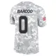 Limited Arctic Camo Youth Luq Barcoo Dallas Cowboys 2024 Salute to Service Jersey