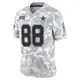 Limited Arctic Camo Youth Michael Irvin Dallas Cowboys 2024 Salute to Service Jersey