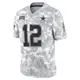 Limited Arctic Camo Youth Roger Staubach Dallas Cowboys 2024 Salute to Service Jersey