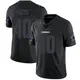 Limited Black Impact Youth Bill Bates Dallas Cowboys Jersey