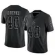 Limited Black Men's Hunter Luepke Dallas Cowboys Reflective Jersey