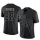 Limited Black Men's Malik Hooker Dallas Cowboys Reflective Jersey