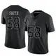 Limited Black Men's Mazi Smith Dallas Cowboys Reflective Jersey