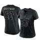 Limited Black Women's Brock Hoffman Dallas Cowboys Reflective Jersey