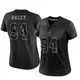 Limited Black Women's Charles Haley Dallas Cowboys Reflective Jersey