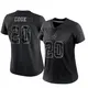 Limited Black Women's Dalvin Cook Dallas Cowboys Reflective Jersey