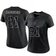 Limited Black Women's Deion Sanders Dallas Cowboys Reflective Jersey