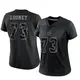 Limited Black Women's Joe Looney Dallas Cowboys Reflective Jersey