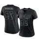 Limited Black Women's Justin Rogers Dallas Cowboys Reflective Jersey