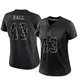 Limited Black Women's Kemon Hall Dallas Cowboys Reflective Jersey