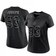 Limited Black Women's Linval Joseph Dallas Cowboys Reflective Jersey