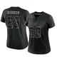 Limited Black Women's Malik Hooker Dallas Cowboys Reflective Jersey